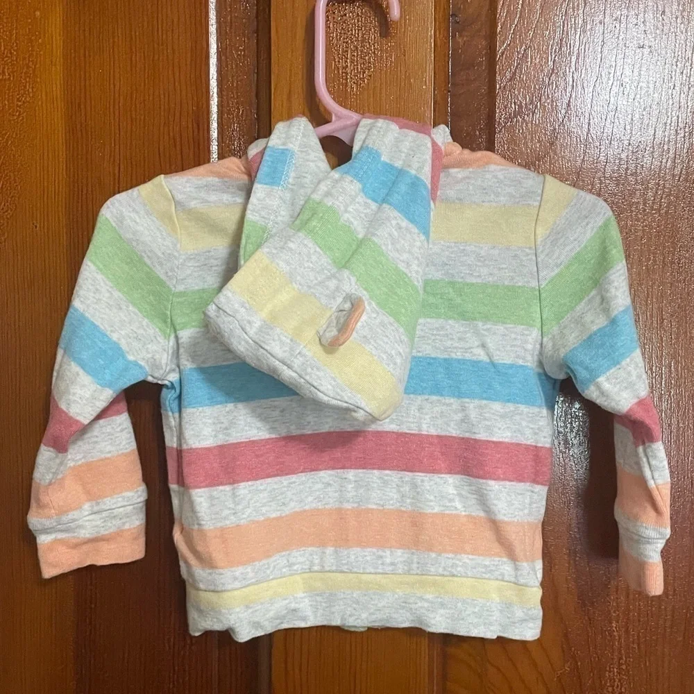 Baby Gap 6-12 Months Zip up Hoodie with Ears